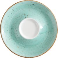VINTAGE Cappuccino-Untere 14,5 cm - Aquamarin href=