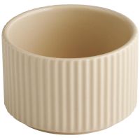 THE GRID Schale - 9 x 6 cm - 20 cl - Porzellan, Sand href=