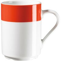 COLORIDO Henkelbecher - 29 cl - (Ø 8 x 10,2 cm) - Rot href=