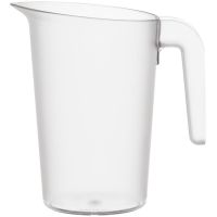 FROSTI Kunststoffkrug 1 Liter - Klar (PET-G) href=