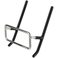 Deckelhalter (2-teilig) - (10,5 x 8,5 x 3,5 cm) - Schwarz href=