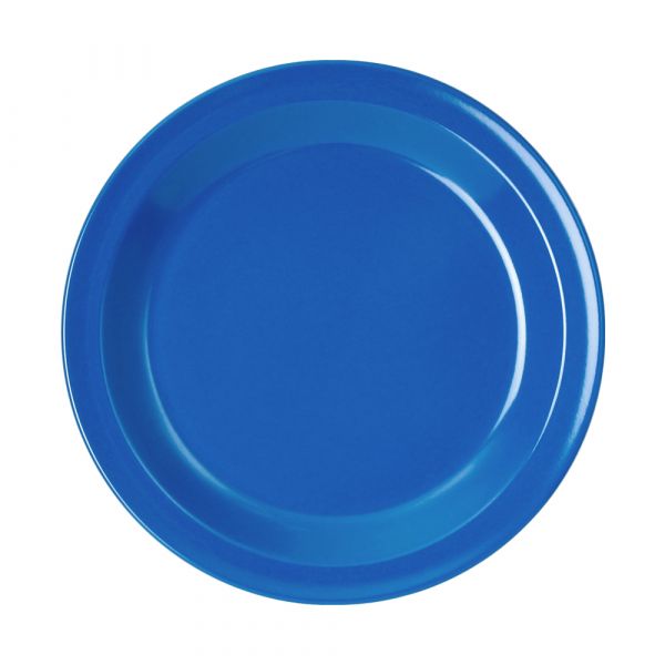 TREND BLAU Dessertteller Ø 19,5 cm - Coupform (MF)