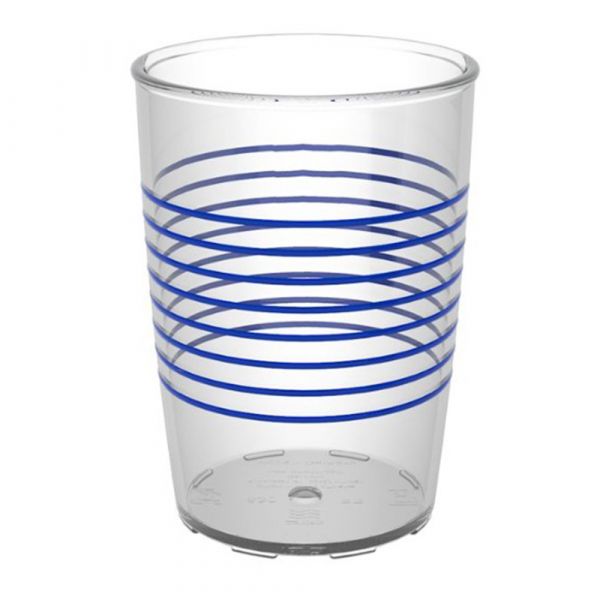 Trinkbecher M830 - 25 cl - Transparent - Blau