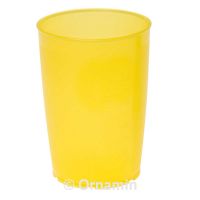 MODELL 805 Becher 250 ml - Ø 7,3 x 10 cm - Gelb-Transparent (PP) href=