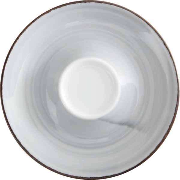 VINTAGE Espresso-Untere Ø 12,5 cm - Achat-Grau