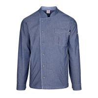 Herren-Kochjacke (Langarm) - Jeans href=