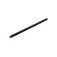 JUMBO Papier-Trinkhalm - Ø 0,8 x 23 cm - Schwarz (150 Stück) href=