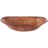 Brotschale  (oval) - 22,5 x 19 cm - Erle href=