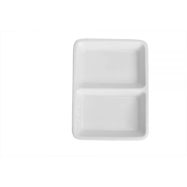 THERMO CONCEPT Menüschale 23 x 17,5 cm - 2-geteilt