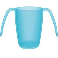 MODELL 816 - ERGO PLUS Trinkbecher 25 cl - Türkis-transparent (PP, ohne Aufsatz) href=