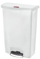 STEP-ON Abfalleimer 90 l - 57 x 35,3 x 82,6 cm - Weiß href=