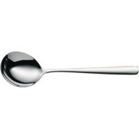 WMF BASE 18/10 Runder Suppenlöffel - 16,6 cm href=