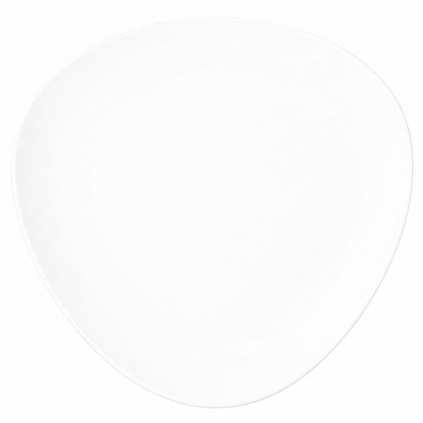 NORWAY Dessertteller (Coupform) - (23 x 23 cm) - dreieckig