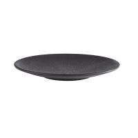 NERO Teller Ø 26 x 3 cm - Melamin - Schwarz href=