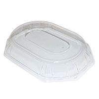 Deckel für rPET-Partyplatte octagonal - 36 x 24 cm href=