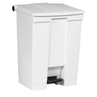 STEP-ON Abfalleimer 30 l - 41,3 x 40 x 43,5 cm - Weiß href=