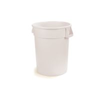 BRONCO Tonne 75 l - Weiß (Ø 49 x 57 x 58 cm) href=