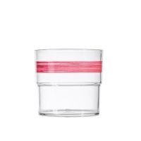 BISTRO Stapelbecher 23 cl Ø 7,5 x 7,8 cm - Cherry-Rot href=