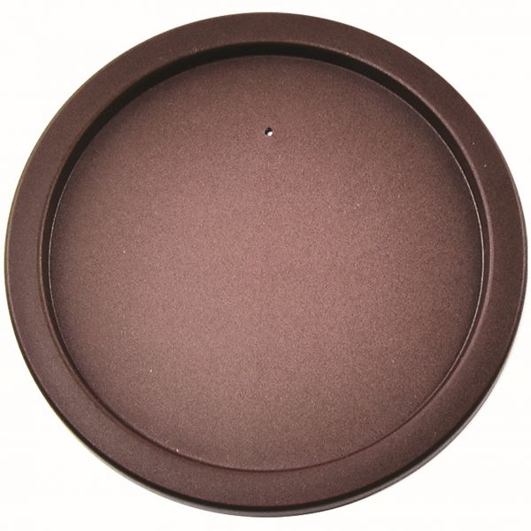 EURO Deckel Ø 12,5 cm - Braun (PP)