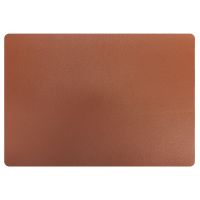 Tischset 43 x 30 cm - Kunstleder - Braun href=