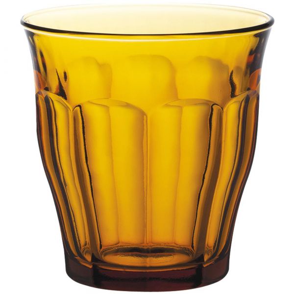PICARDIE Trinkglas - 25 cl - (8,6 x 9 cm) - Gelb
