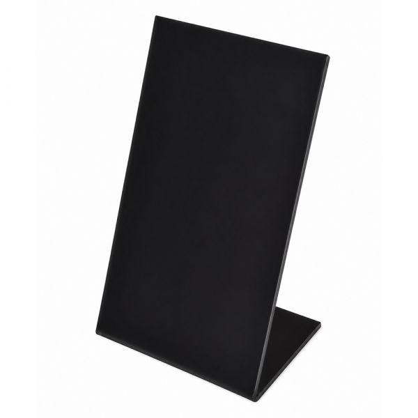 Kreidetafel L-Aufsteller DIN A6 Hochformat (B x H) - 10,5 x 14,8 cm