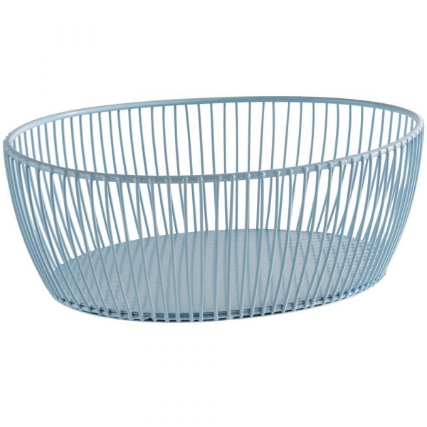 SVART Korb - 24 x 19 x 8 cm - Metall - Blau