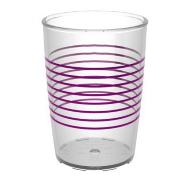Trinkbecher M830 - 25 cl - Transparent - Brombeere