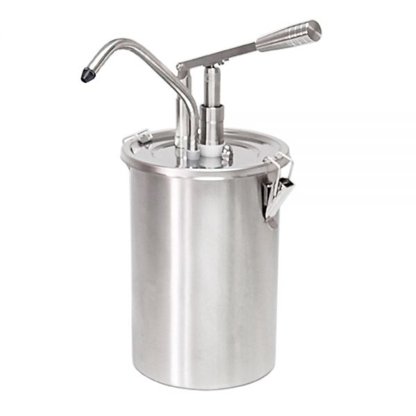 Dosierspender 5 Liter - Edelstahl