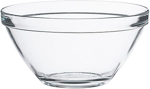 POMPEI Glasschüssel stapelbar - Ø 17 x 8,5 cm - 1,06 l
