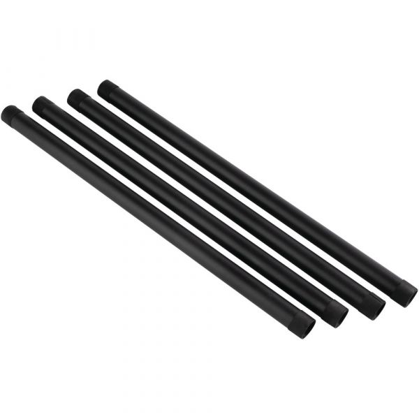 Rohre für Ladestation (4-teilig) - (Ø 2 x 43 cm) - Schwarz