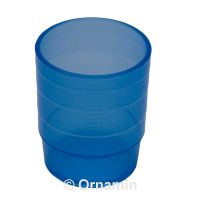 MODELL 1800 Einnahmebecher 25 ml - Ø 3,3 x 4 cm - Blau (PP) href=