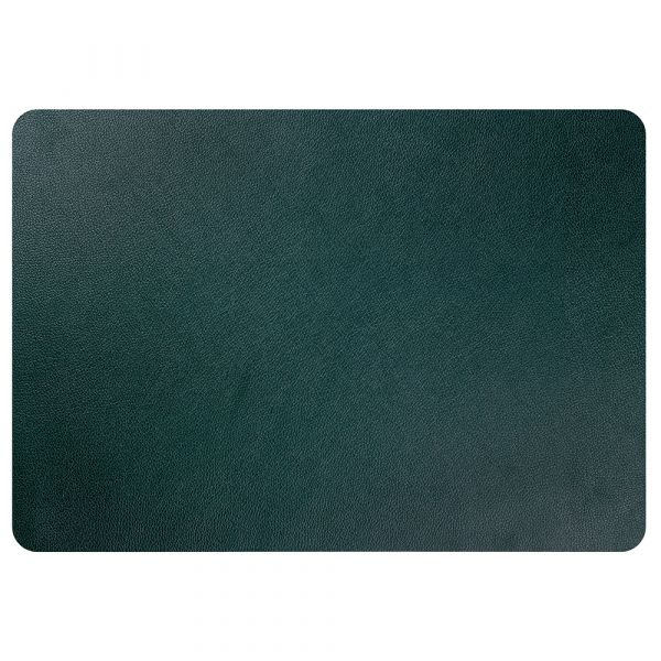 Tischset 43 x 30 cm - Kunstleder - Dunkelgrün