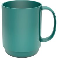 MODELL 510 Henkelbecher 38 cl (Nutzinhalt 30 cl) - Ø 7,9 x 10 cm - Petrol (PP) href=