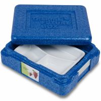 MENÜ 1x1 Thermobox - Nutzhöhe 5 cm - Blau href=