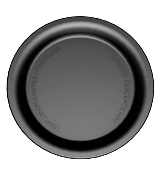 Deckel für Modell 1207, 1208 &amp; 1210 - Ø 9 cm - schwarz