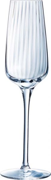 SYMETRIE Sektglas - 21 cl - (Ø 7x 24 cm) - geeicht /-/ 0,1 l