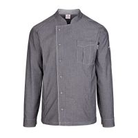 Herren-Kochjacke (Langarm) - Grau href=