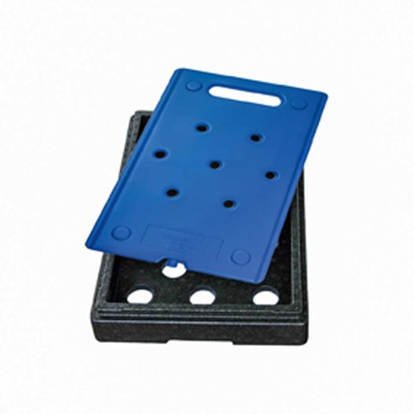 UNIVERSAL Kühlelement - 60 x 40 x 2,8 cm - Blau (HDPE)