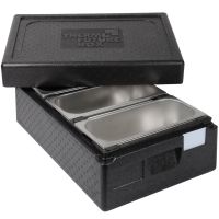 ICE-BOX Thermo-Box für 3 x GN 1/3-150 mm - Schwarz href=