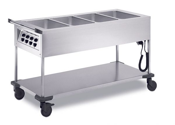 Speisenausgabewagen "SAW 4" - Griff stirnseitig (230 V)