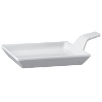 FLYING BUFFET Fingerfood-Teller 9,5 x 9,5 x 3,5 cm, Melamin - Weiß href=