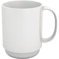 MODELL 510 Henkelbecher 38 cl - Ø 7,9 x 10 cm - Weiß (PP) href=