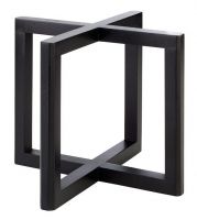 WOOD Buffetständer 20 x 20 x 17,5 cm - Schwarz href=