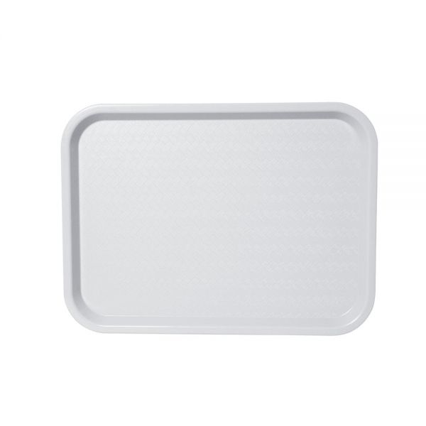 Snack-Tablett 41,5 x 30,5 cm - Weiß (PP)