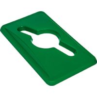 Deckel für Abfallbeh. 9237650 - Grün offen - 51 x 29 x 5 cm href=