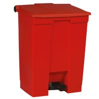 STEP-ON Abfalleimer 68 l - 50 x 41,1 x 67 cm - Rot href=