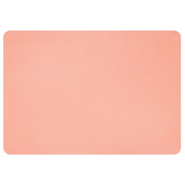 Tischset 43 x 30 cm - Kunstleder - Terracotta Pink