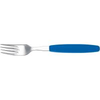 COLORATO Menügabel 20 cm mit Kunststoffgriff - Blau href=
