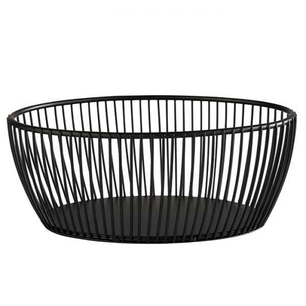 SVART Präsentationskorb 20 x 15 x 8 cm - Metall- schwarz